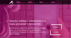Desktop Screenshot of k-mit.se