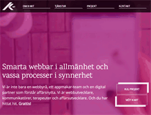 Tablet Screenshot of k-mit.se